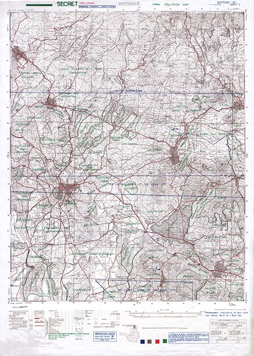 GSGS 8682 1:25,000 Paterno Sheet 1