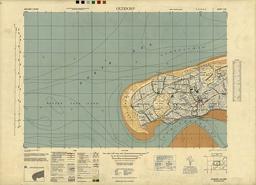 GSGS 4427 1:25,000 Ouddorp Sheet 1 SE