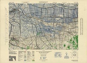 GSGS 4427 1:25,000 Oosterhout Sheet 10 SW