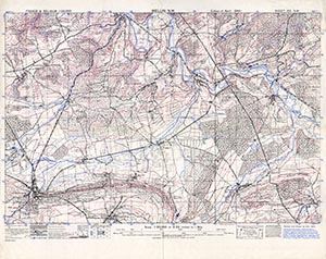 GSGS 4041 1:25,000 Wellin NW Sheet 105 NW