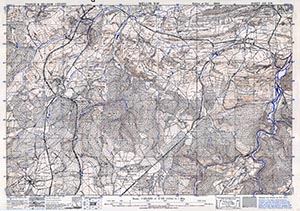 GSGS 4041 1:25,000 Wellin SW Sheet 105 SW