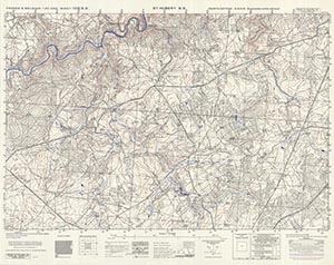 GSGS 4041 1:25,000 St Hubert SE Sheet 106 SE AMS Version