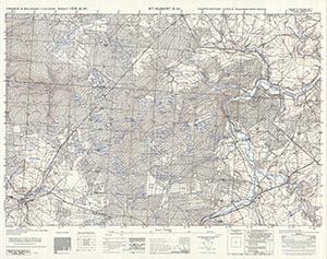GSGS 4041 1:25,000 St Hubert SW Sheet 106 SW AMS Version