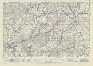 GSGS 4041 1:25,000 Houffalize N Sheet 107 N AMS Version