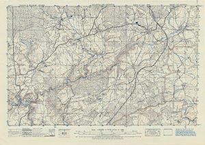 GSGS 4041 1:25,000 Houffalize N Sheet 107 N