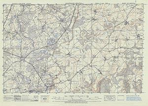 GSGS 4041 1:25,000 Houffalize S Sheet 107 S