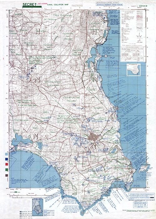 GSGS 8682 1:25,000 Pachino Sheet 11