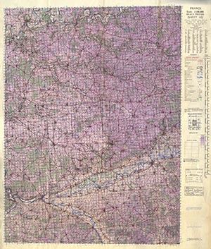 Browse GSGS 4249 1:100,000 Meux Provins 11G