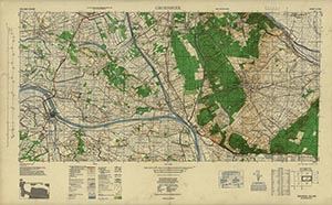 GSGS 4427 1:25,000 Groesbeek Sheet 12 NW