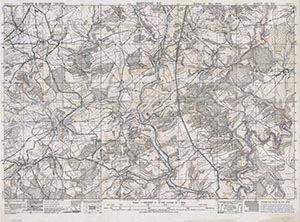 Browse GSGS 4041 1:25,000 Bastogne SE Sheet 121 SE