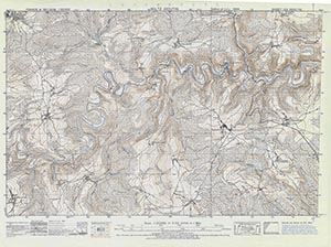 GSGS 4041 1:25,000 Wiltz (South) Sheet 122 S