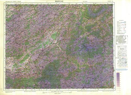 GSGS 4336 1:100,000 Marche Sheet 13