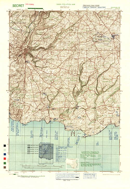 GSGS 8682 1:25,000 Scilia Sheet 13