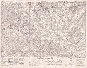GSGS 4041 1:25,000 Beuzeville Sheet 138 SE