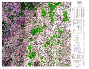 Browse GSGS 4249 1:100,000 Beaune Sheet 13K