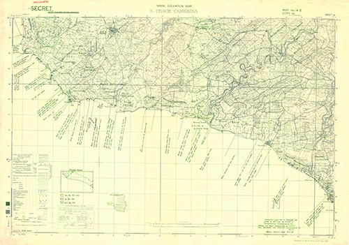 GSGS 8682 1:25,000 S Croce Sheet 14