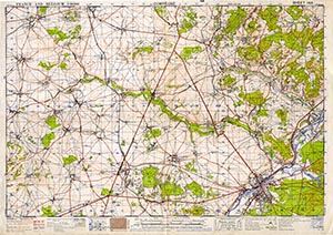 GSGS 4040 1:50,000 Compiegne Sheet 144