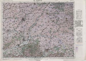 GSGS 4336 1:100,000 St Quentin Sheet 15