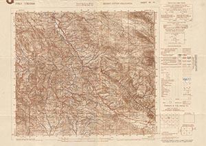 GSGS 4229 1:50,000 Subiaco Sheet 151 IV