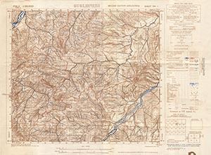 GSGS 4229 1:50,000 Guglionesi Sheet 154 I