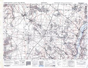 GSGS 4041 1:25,000 Fontenay Sheet 156 SE AMS Version