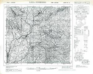 Browse GSGS 4228 1:25,000 S Elia Fiumerapido v2 Sheet 160 I SE