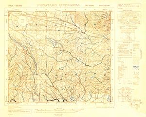 GSGS 4228 1:25,000 Pignataro Interamna v3 Sheet 160 II NW