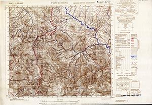 GSGS 4229 1:50,000 Pontecorvo Sheet 160 III