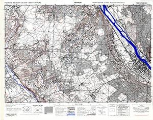GSGS 4041 1:25,000 Vernon Sheet 171 NW AMS Version