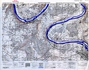 GSGS 4041 1:25,000 Mantes Gassicourt 171 SE AMS Version