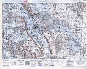 GSGS 4041 1:25,000 Pacy Sur Eure Sheet 171 SW AMS Version