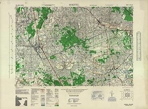 GSGS 4427 1:25,000 Bokstel Sheet 18 NW