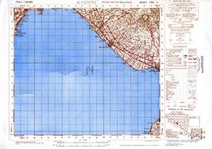 GSGS 4229 1:50,000 M Vesuvio Sheet 184 II