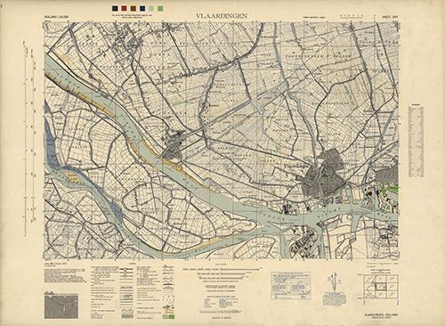 GSGS 4427 1:25,000 Vlaardingen Sheet 2 NE