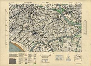 GSGS 4427 1:25,000 Zuidland Sheet 2 SE