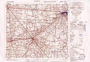GSGS 4229 1:50,000 Brindisi Sheet 203 I