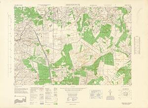 GSGS 4427 1:25,000 Arendonck Sheet 25 SE