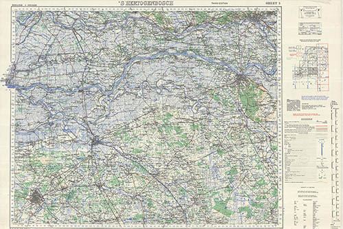 GSGS 2541 1:100,000 S Herthogenbosch Sheet 5