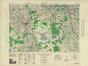 GSGS 4427 1:25,000 Geldrop Sheet 26 NE