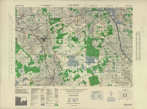 GSGS 4427 1:25,000 Geldrop Sheet 26 NE