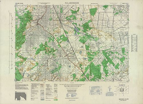 GSGS 4427 1:25,000 Maarheeze v2 Sheet 26 SE