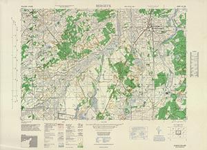 GSGS 4427 1:25,000 Bergeyk Sheet 26 SW