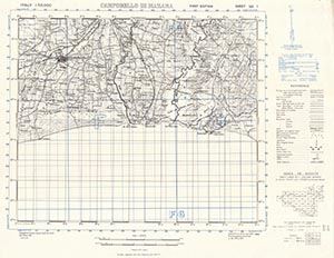 GSGS 4229 1:50,000 Campobello di Mazara Sheet 265 I