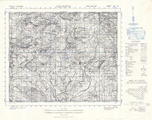 Browse GSGS 4229 1:50,000 Aragona Sheet 267 III