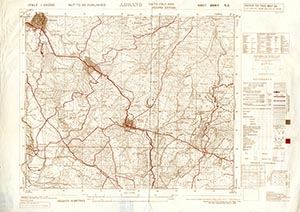 GSGS 4228 1:25,000 Adrano Sheet 269 I NE