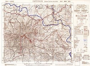 GSGS 4228 1:25,000 Centuripe Sheet 269 I NW