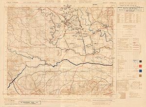 GSGS 4229 1:50,000 Piana di Catania Sheet 269 II