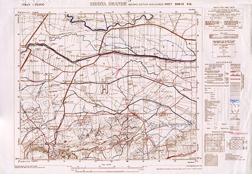 GSGS 4228 1:25,000 Sigona Grande Sheet 269 II SE