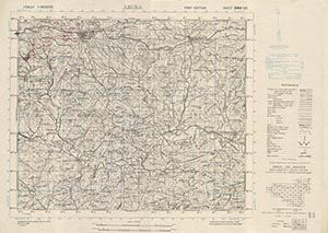 GSGS 4229 1:50,000 Agira v2 Sheet 269 IV
