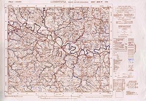 GSGS 4228 1:25,000 Libertinia Sheet 269 IV SW